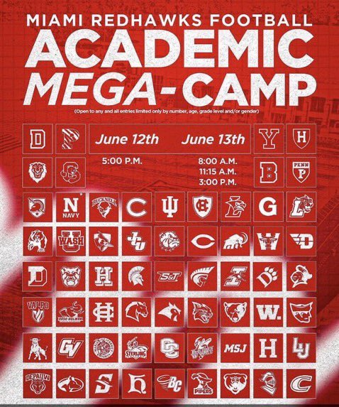 Jackson Cahall (@jacksoncahall) on Twitter photo Excited to perform tomorrow in 2 sessions (LB/TE) at the Miami Academic Mega Camp <a href="/MiamiOHFootball/">Miami Football</a>. Excited to perform tomorrow in 2 sessions (LB/TE) at the Miami Academic Mega Camp <a href="/MiamiOHFootball/">Miami Football</a>.