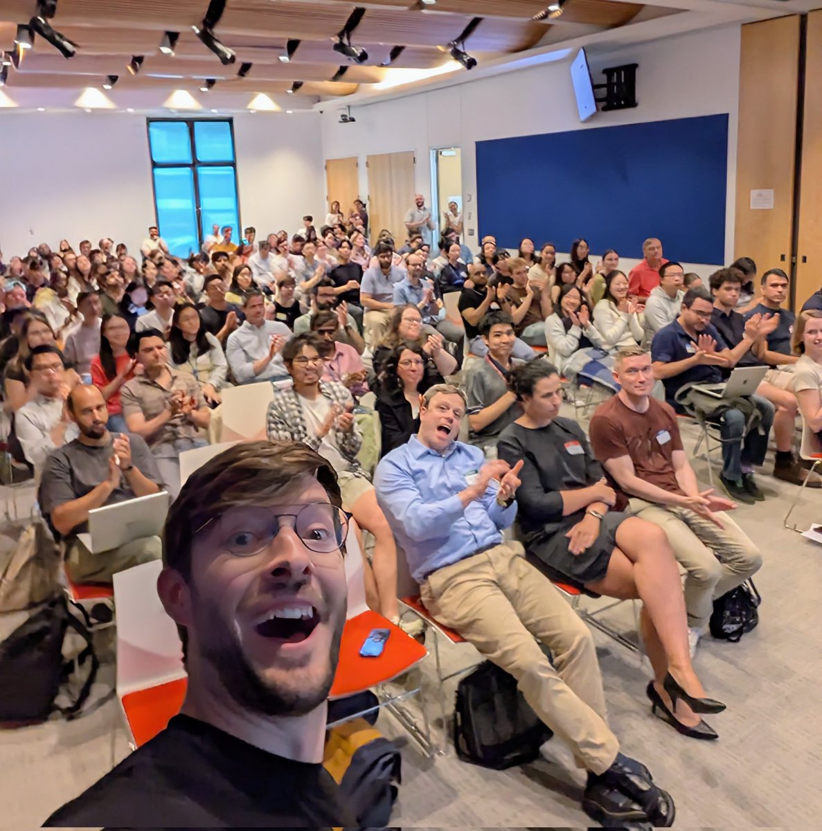 Thanks to everyone who came out to our RNA x Tech Dev Symposium at <a href="/nygenome/">NY Genome Center</a>! 

The selfie is only blurry because I was so excited about the fantastic talks from <a href="/mason_lab/">Chris Mason</a>, <a href="/IGainetdinov/">Ildar Gainetdinov</a>, <a href="/wu_xuebing/">Xuebing Wu</a>, and <a href="/mssanjavickovic/">s.</a>!