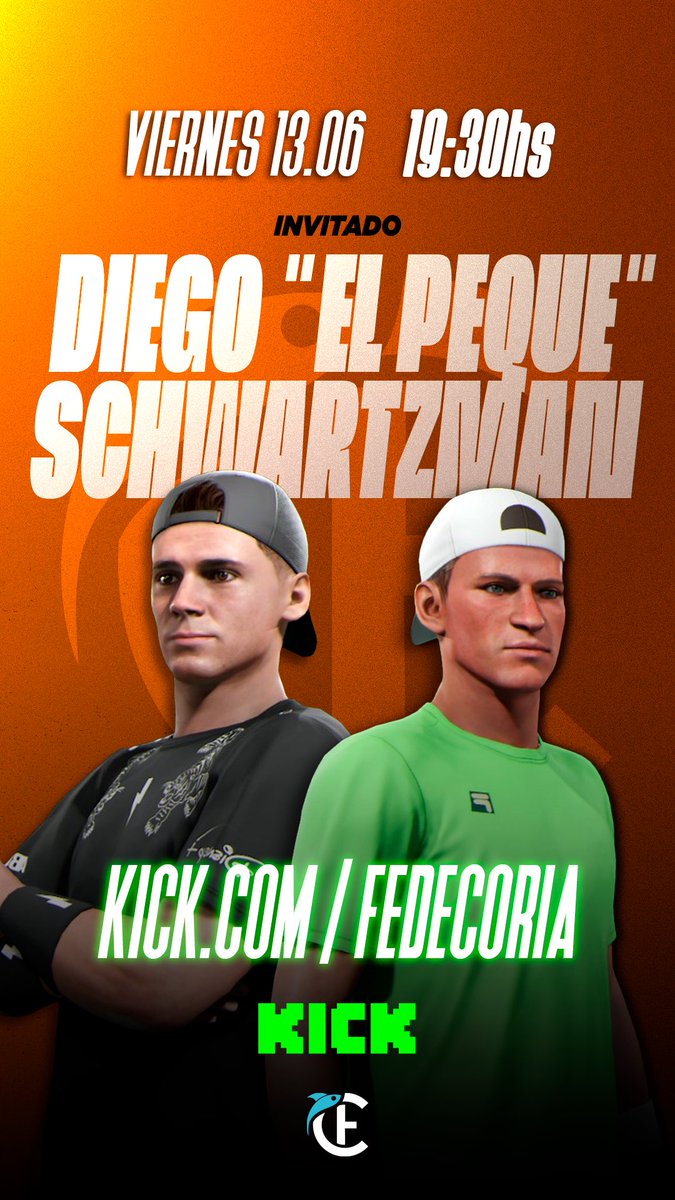 fede coria (@fedeecoria) on Twitter photo Mañana esta dupla hará stream hasta ganar el <a href="/iebmasargopen/">IEB+ Argentina Open</a>
Mándame tu pregunta para el diegui <a href="/dieschwartzman/">diego schwartzman</a> los esperamos! 🐟 Mañana esta dupla hará stream hasta ganar el <a href="/iebmasargopen/">IEB+ Argentina Open</a>
Mándame tu pregunta para el diegui <a href="/dieschwartzman/">diego schwartzman</a> los esperamos! 🐟