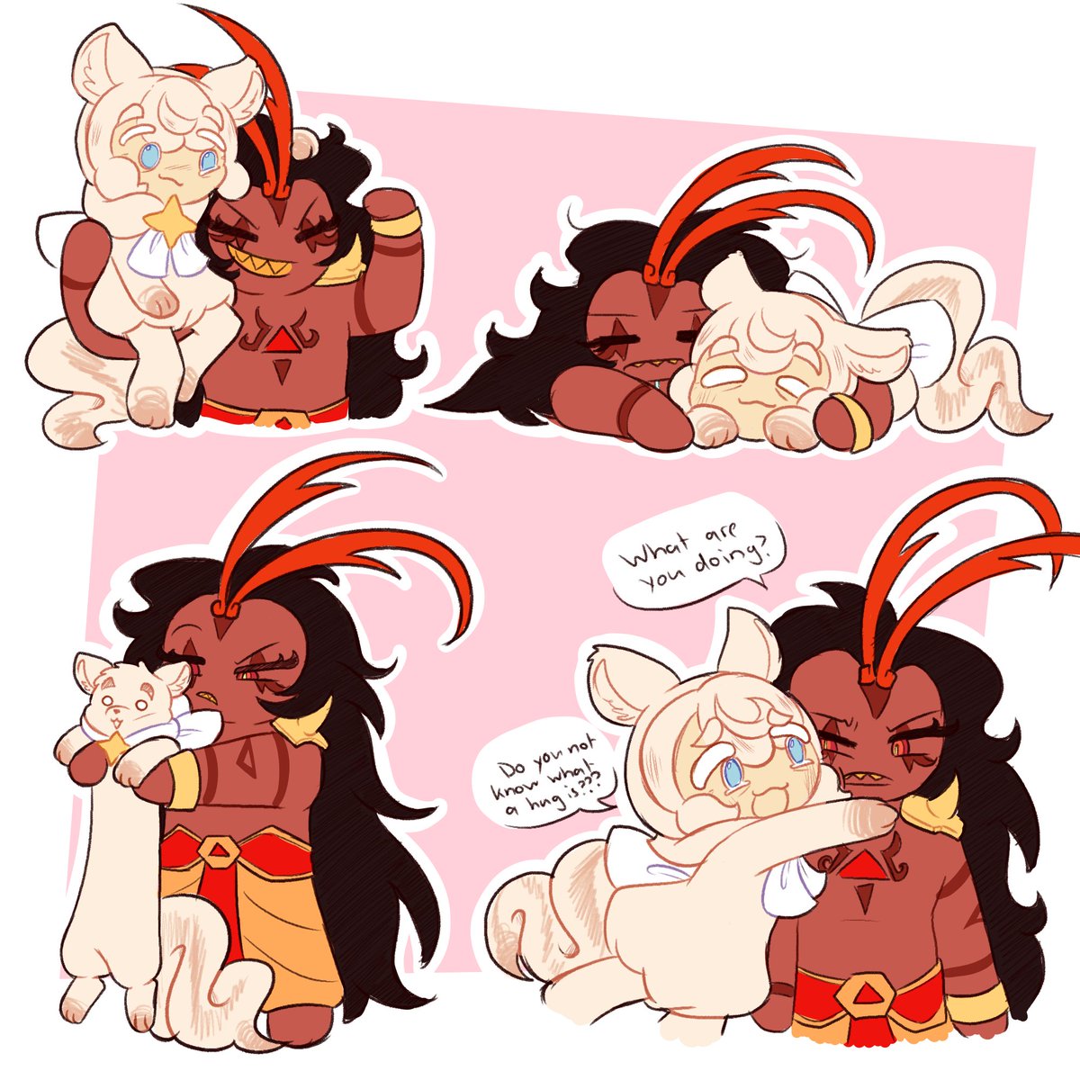 TheSparkledash's tweet image. We&apos;ve had BurningCacao, now get ready for crackship number 2: CreamSpice

#cookierun #cookierunkingdom #creamferretcookie #burningspicecookie #creamspice