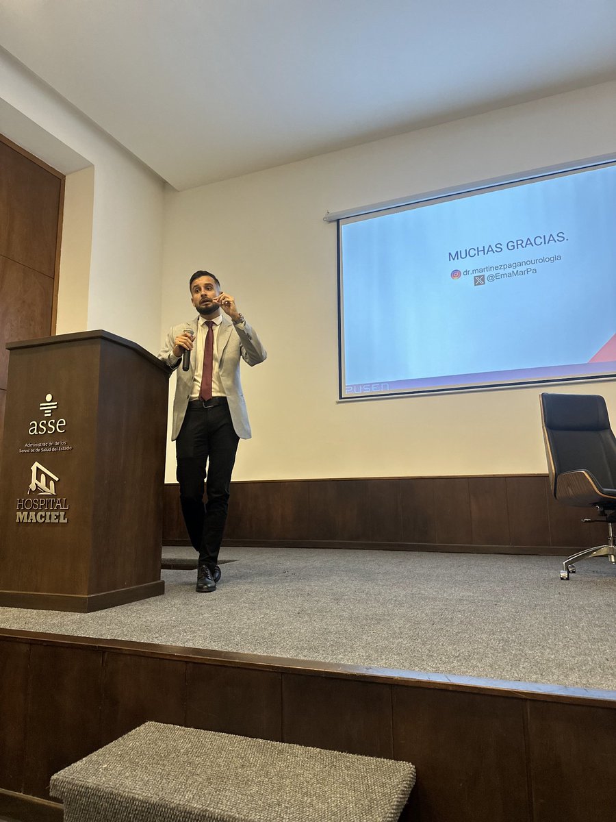 Emanuel Martinez Pagano, MD.🇦🇷 (@emamarpa) on Twitter photo ➡️Extremely happy to have participated as a speaker about #DISS at the 5th Urology Conference at Maciel Hospital in Montevideo, Uruguay 🇺🇾.
Thank you all so much.🤗
Sharing it with my mentor <a href="/PabloNContreras/">Pablo Contreras</a> made it even more special. 🔥<a href="/PusenMedical/">Pusen Medical</a> <a href="/LauraMouro4/">Laura Mouro</a> <a href="/UrologosUruguay/">Urología Uruguaya</a> ➡️Extremely happy to have participated as a speaker about #DISS at the 5th Urology Conference at Maciel Hospital in Montevideo, Uruguay 🇺🇾.
Thank you all so much.🤗
Sharing it with my mentor <a href="/PabloNContreras/">Pablo Contreras</a> made it even more special. 🔥<a href="/PusenMedical/">Pusen Medical</a> <a href="/LauraMouro4/">Laura Mouro</a> <a href="/UrologosUruguay/">Urología Uruguaya</a>