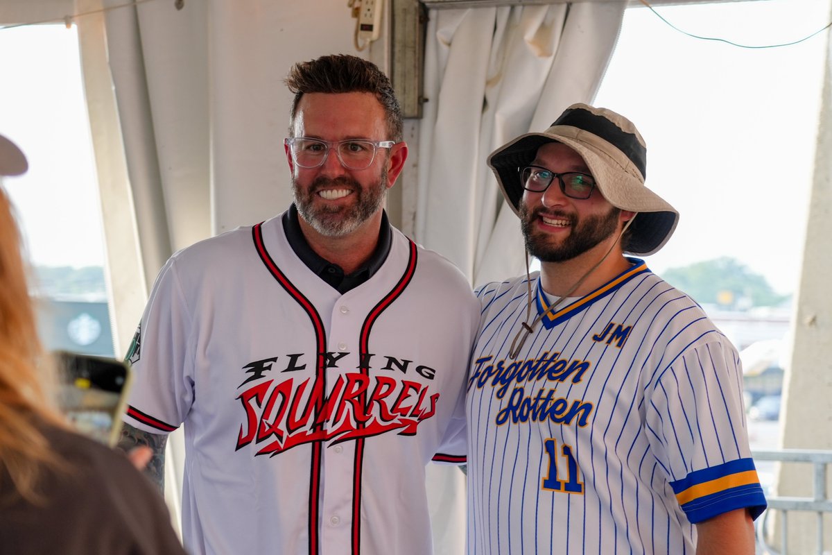 Richmond Flying Squirrels (@gosquirrels) on Twitter photo Got a <a href="/JMWarehouse_/">The Warehouse Games</a> fan in the house tonight 👀 Got a <a href="/JMWarehouse_/">The Warehouse Games</a> fan in the house tonight 👀