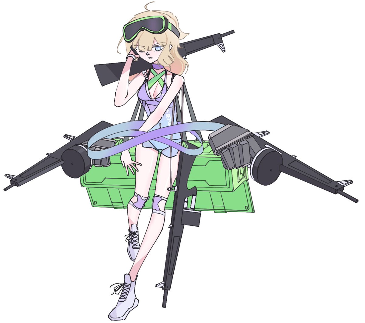 MapleNeckTele's tweet image. AA-12 Lind Full Armed Type
