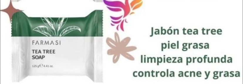 brinelacollado's tweet image. Esta maravillosa línea para quién sufra de acné, también pueden usar el jabón.  #TeaTree de #Farmasi