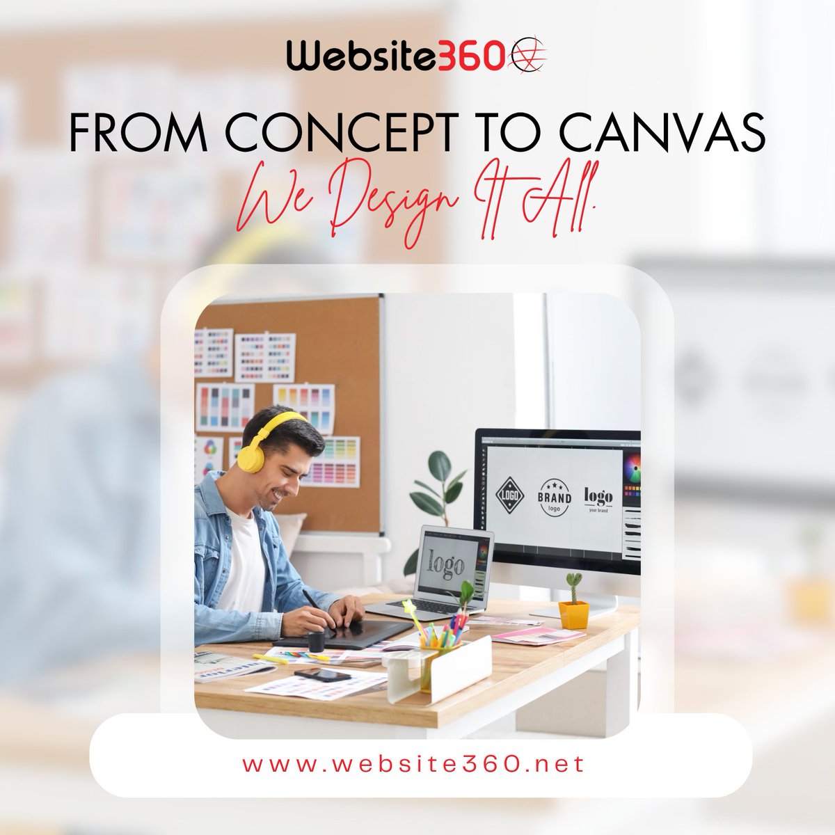 website360net's tweet image. 🎯 Your brand deserves to stand out, visually and strategically.

Ready to bring your vision to life?
📞 (281) 812-2727 | 🌐 website360.net

#Website360 #HoustonDesign #BrandIdentity #GraphicDesignHouston #CreativeAgency #DesignForBusiness #VisualBranding #LogoDesign