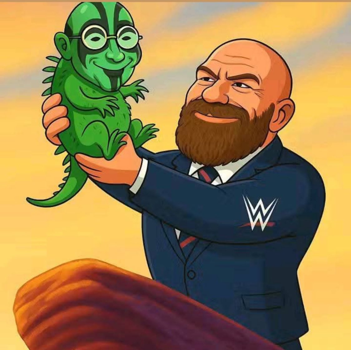 mr iguana. #WWENXT #WWE