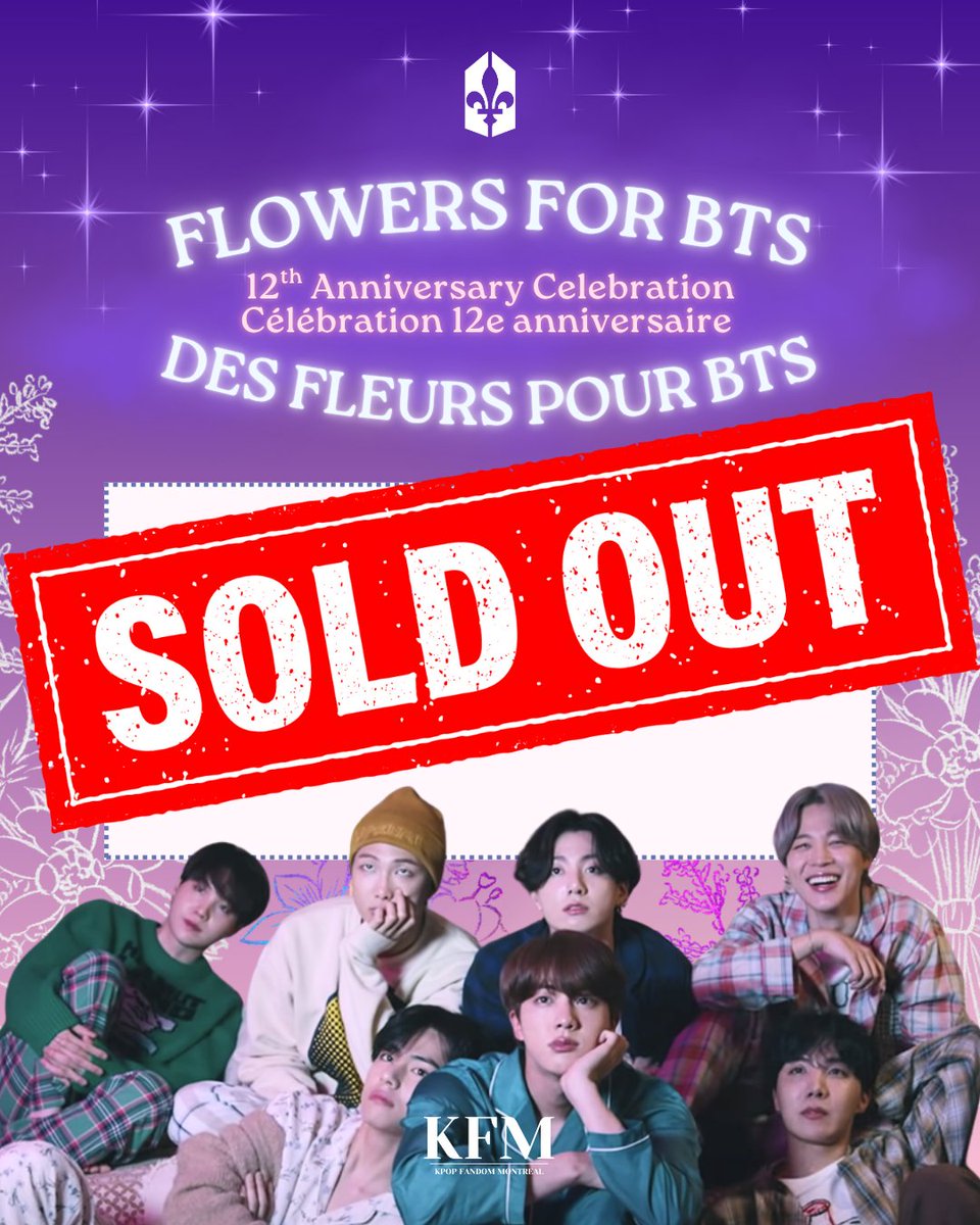 ...and we're SOLD OUT! 🙅🏻‍♀️
Thank you! If you can't make it on Saturday but still wish to participate in the raffle, please message us! 👀

...et c'est COMPLET! 🙅🏻‍♀️
Merci! Si vous ne pouvez pas venir samedi mais souhaitez quand même participer au tirage, envoyez-nous un message! 👀