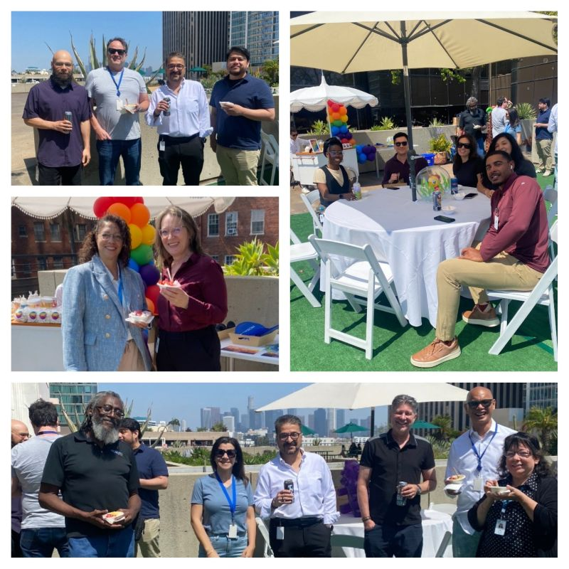 This week, we celebrated Pride at ProSearch with a celebration on our building's rooftop! ProSearchers enjoyed delicious treats provided by Jolly Sheep and raffle prizes. A huge thank you to everyone who joined us and made this event so special! #Pride2025 🌈