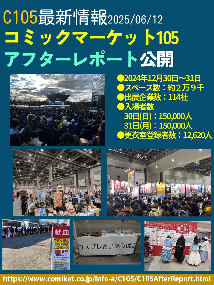 コミックマーケット準備会 on X