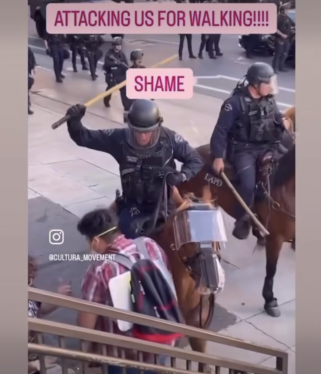 Peaceful protests are legal in the United States of America.