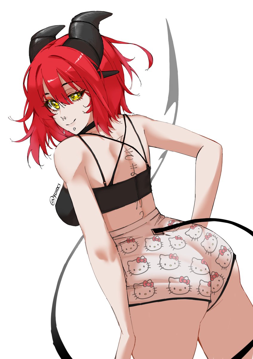 Yesidcj's tweet image. | Mía - OC Demon |
New hair style :D
#drawing #draw #art #female #demongirl #illustration #animedraw #fanart #originalcharacters
