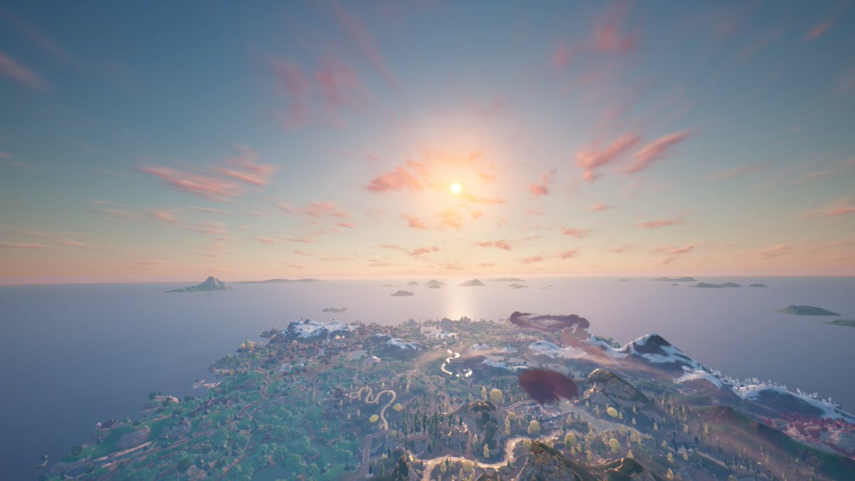 6317Davigamer's tweet image. Eu descobri que não era só cidade do crime que deixava o céu com um efeito diferente nos lugares de star wars e no  lugar do daigo também, Epic se esforçando até nos mínimos detalhes desse capitulo