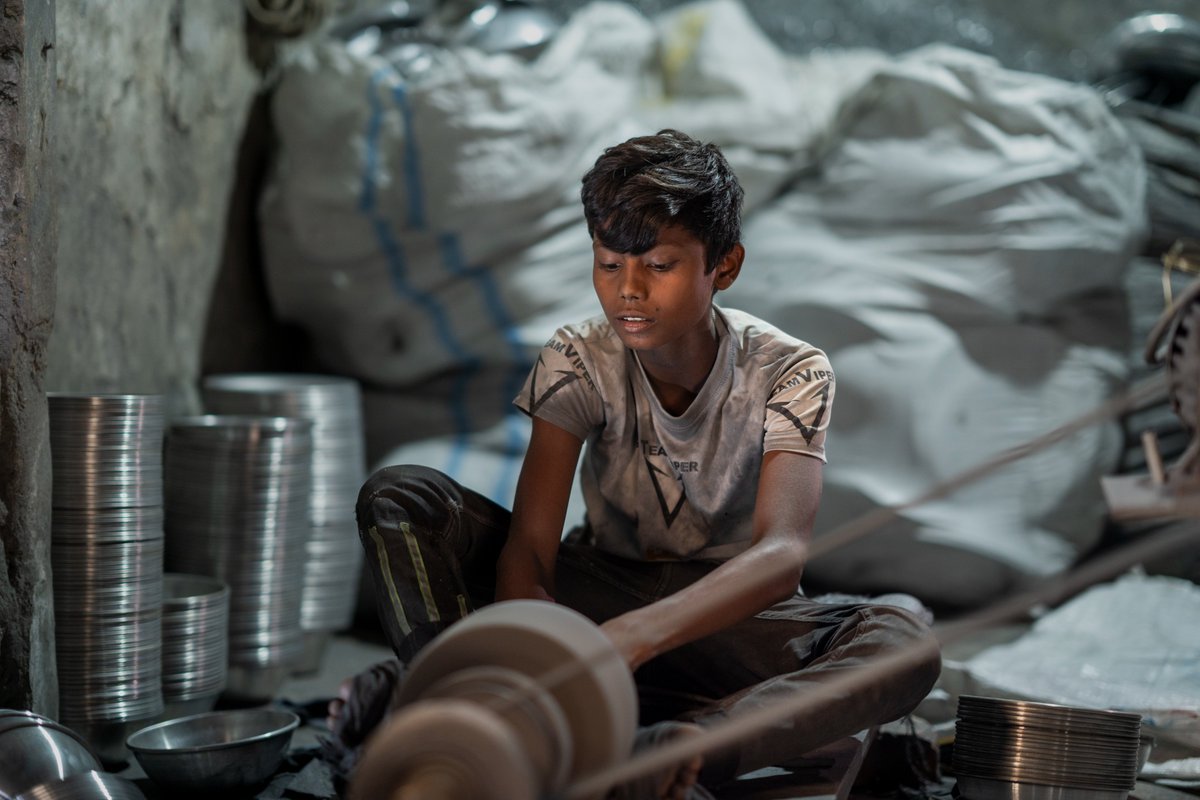The world pledged to end child labour by 2025: an unfulfilled promise!
138 million children are still working! 138 million children whose childhood has been stolen! #Act NOW!

Read Unicef &amp; ILO report here: unicef.org/press-releases…