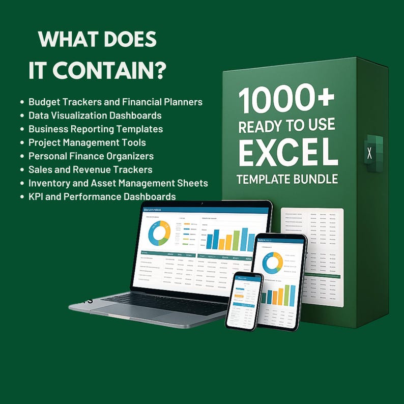 Lewwy_Brown's tweet photo. 🔥 1000+ Professional Spreadsheet Templates!

Take your productivity to the next level with the Ultimate Worksheet Bundle. Whether for business, school, or personal projects, we’ve got you covered with:

✅ 1000+ Excel Templates
✅ 30+ Organized categories including Budgets, Calendars, Charts, Inventory tracker, Dashboards & more!
✅ Easy to customize for your needs

🎁 BONUS: 10 FREE Guides to Master Excel Formulas & Functions!

📈 Stay organized & productive today!
https://t.co/BDrS4F0A4k