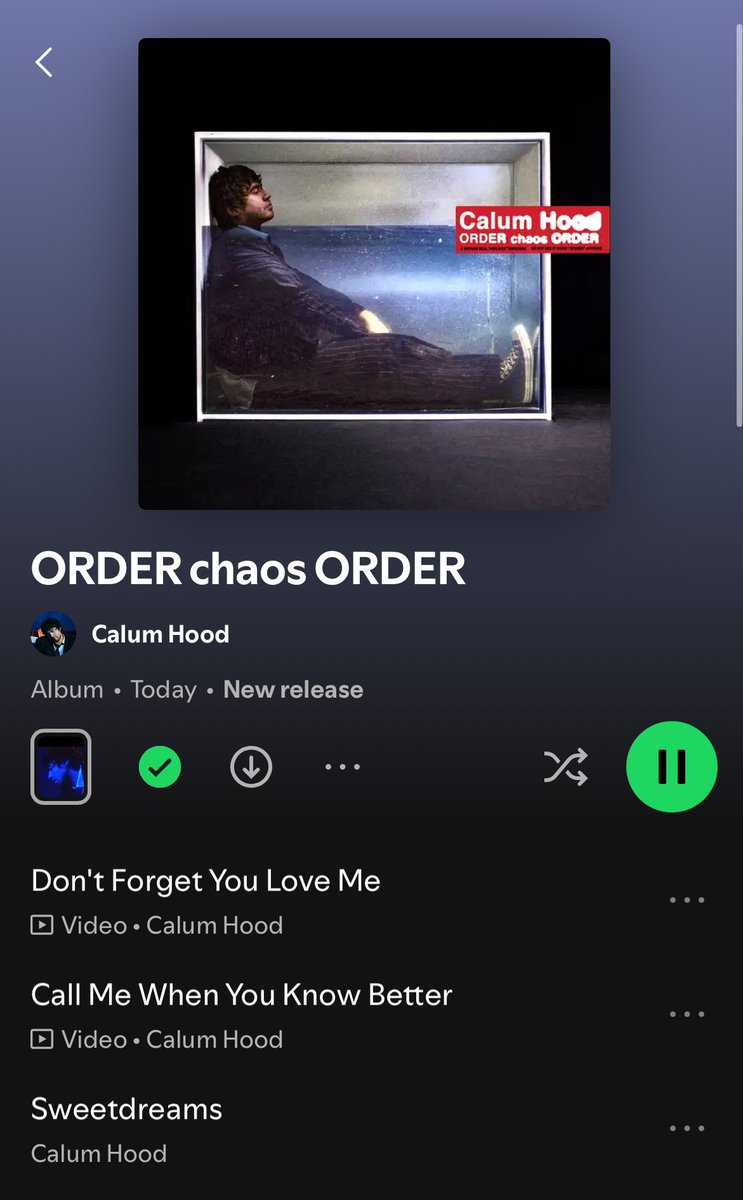 things Calum Hood did: THAT