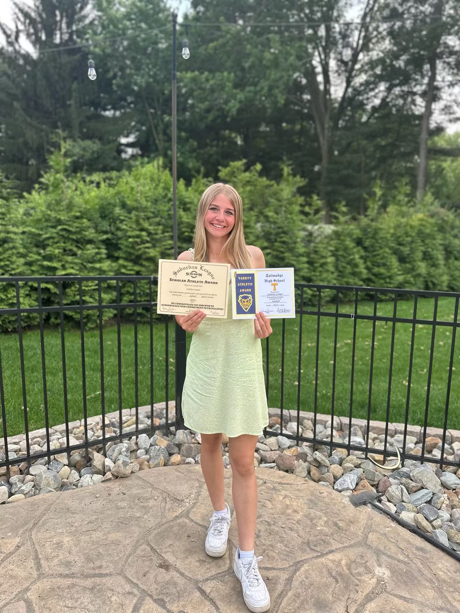 What a way to end highschool season with our banquet! Thank you to all my coaches that help me this season! I got my second year letter award and scholar athlete award. Excited to have 2 more years at Tallmadge!!
<a href="/Tallmadge_AD/">Tallmadge Athletics</a> <a href="/Tallmadge_sball/">Tallmadge Softball</a> <a href="/Finesse09Gowdy/">Finesse09Gowdy</a>