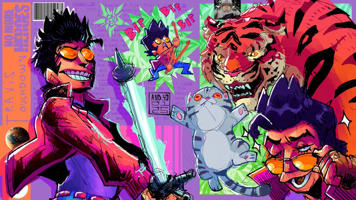 #nomoreheroes stuff
#nmh