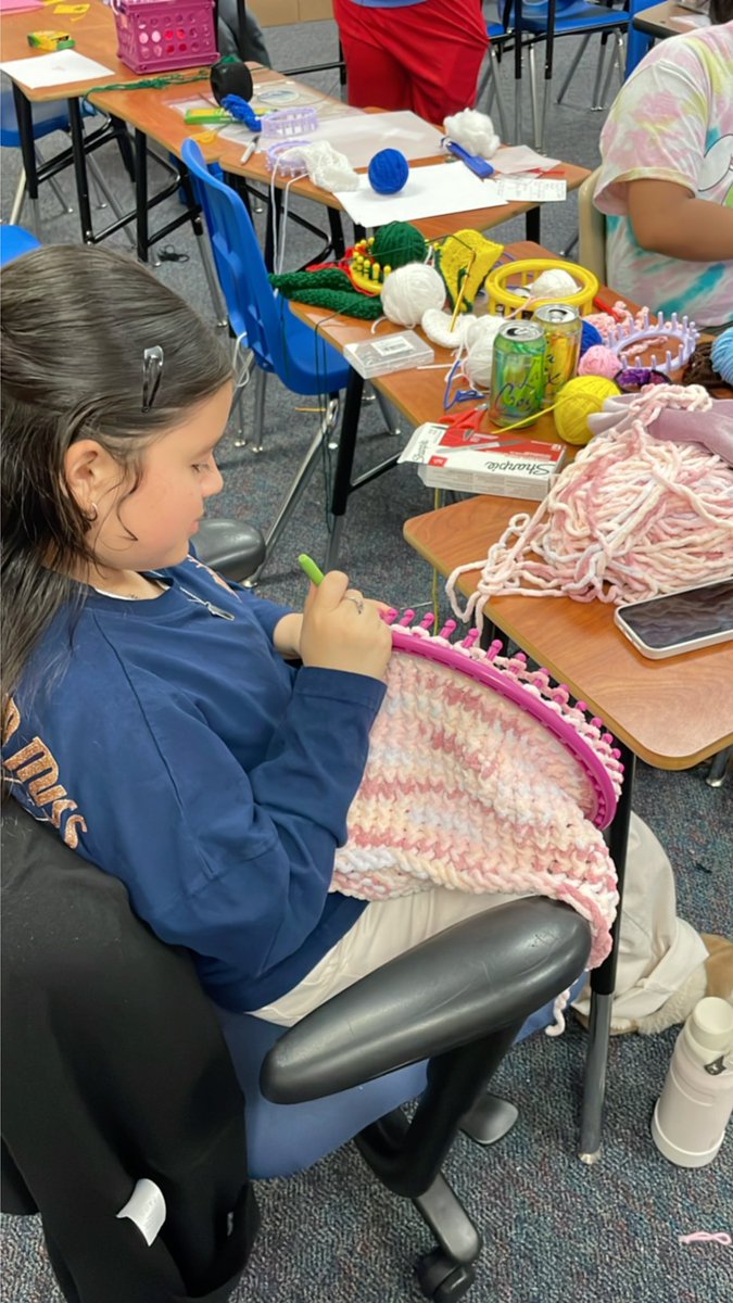 One thing I love about <a href="/AliefISD/">Alief ISD</a> watching students explore new skills and shine! This young lady has amazed me every single day with her crochet creativity. The future is bright for this <a href="/AliefSummerFest/">Alief ISD Summer Fest</a> star. 🌟 #AliefProud #AliefSummerFest #StudentTalent