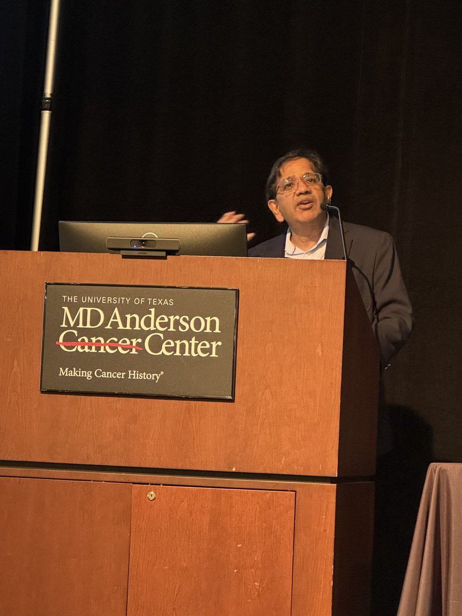 Donna Hansel MD, PhD (@drdonnahansel) on Twitter photo Anirban Maitra giving keynote lecture at MD Anderson DPLM Research Day! Amazing talk on pancreatic cancer - from an amazing mentor and sponsor! <a href="/Aiims1742/">Anirban Maitra</a> Anirban Maitra giving keynote lecture at MD Anderson DPLM Research Day! Amazing talk on pancreatic cancer - from an amazing mentor and sponsor! <a href="/Aiims1742/">Anirban Maitra</a>
