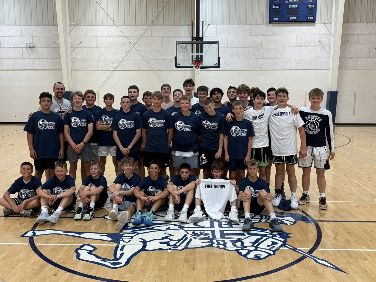 LCCBoysBball's tweet photo. Our 6-8 group brought their “A” game all week! Ready to see some of these guys at the high school level! https://t.co/s5rquJpI9u