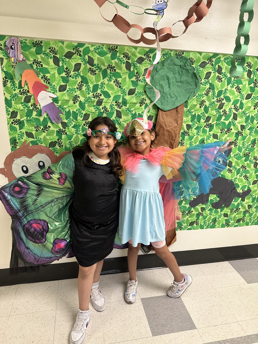 JoeMay_MAS's tweet image. Celebrating the end of Summer Cool: Week 2 with our “Flora &amp;amp; Fauna” dress up theme!! @DisdELO