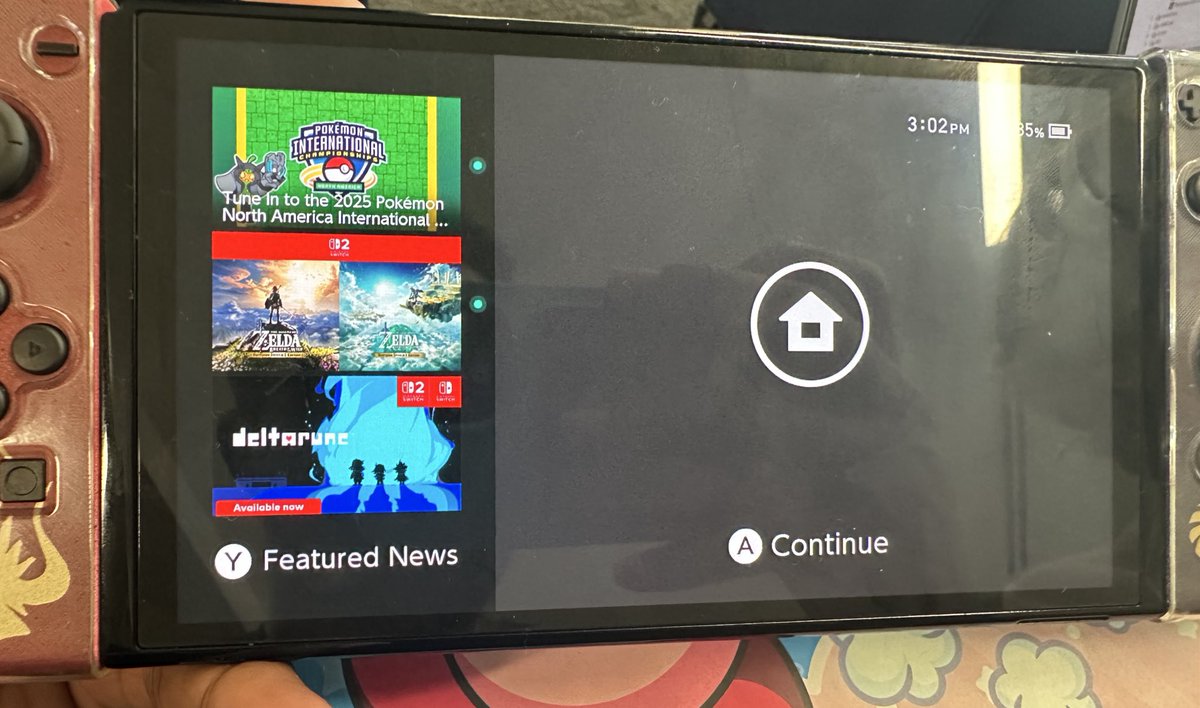 Seeing a NAIC notification on the switch home is super cool