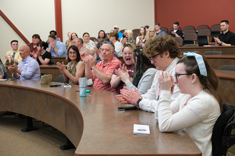 It’s time to share some photos from our Education pinning ceremony! 🎓 We’re so proud of these students and can’t wait to see them step into the field of education, making an impact on the next generation. #youbelonghere #choosecommunity #lynxnation