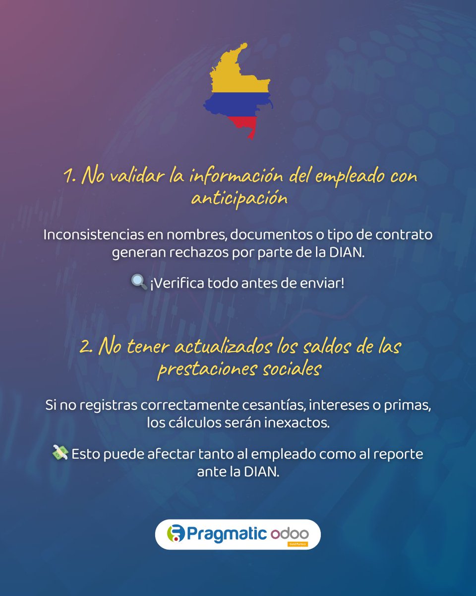 pragmaticsas's tweet image. 🎯 ¿Quieres simplificar en Odoo tu nómina electrónica y evitar errores? 📆
Acompáñanos el próximo 2 de julio a las 10:00am en nuestro Webinar Gratuito..

🔗 Inscríbete aquí 👉 pragmatic.com.co/r/cej
📲 O escríbenos: wa.me/573014349446

#NóminaElectrónica #Webinar #Colombia