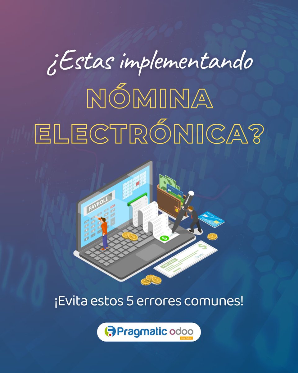 pragmaticsas's tweet image. 🎯 ¿Quieres simplificar en Odoo tu nómina electrónica y evitar errores? 📆
Acompáñanos el próximo 2 de julio a las 10:00am en nuestro Webinar Gratuito..

🔗 Inscríbete aquí 👉 pragmatic.com.co/r/cej
📲 O escríbenos: wa.me/573014349446

#NóminaElectrónica #Webinar #Colombia