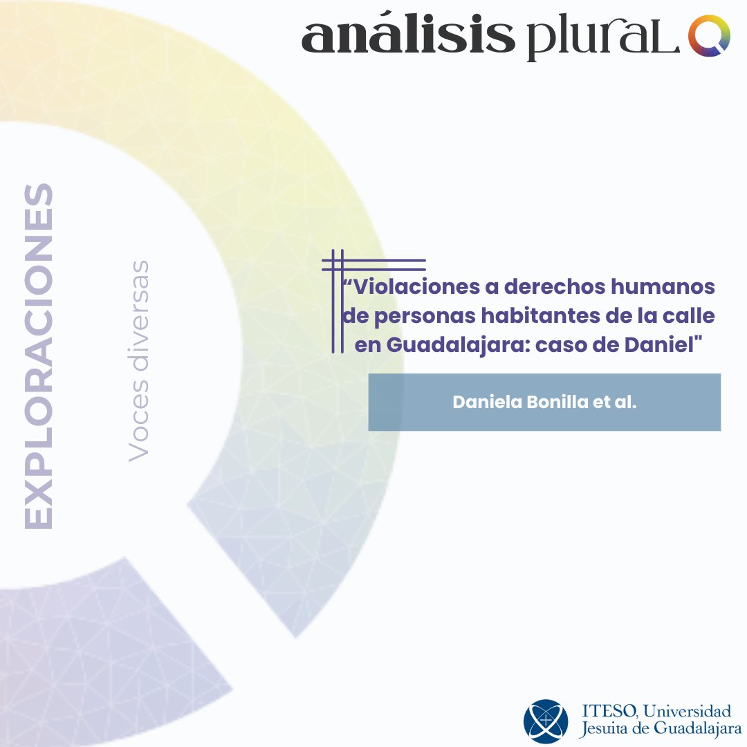 ¿Cómo se documentan la discriminación, la tortura y la falta de acceso a la justicia, la salud y la vivienda entre las personas en situación de calle en Guadalajara? En el 4° número de AP, se expone la invisibilización de este grupo y sus implicaciones
shorturl.at/irOfy