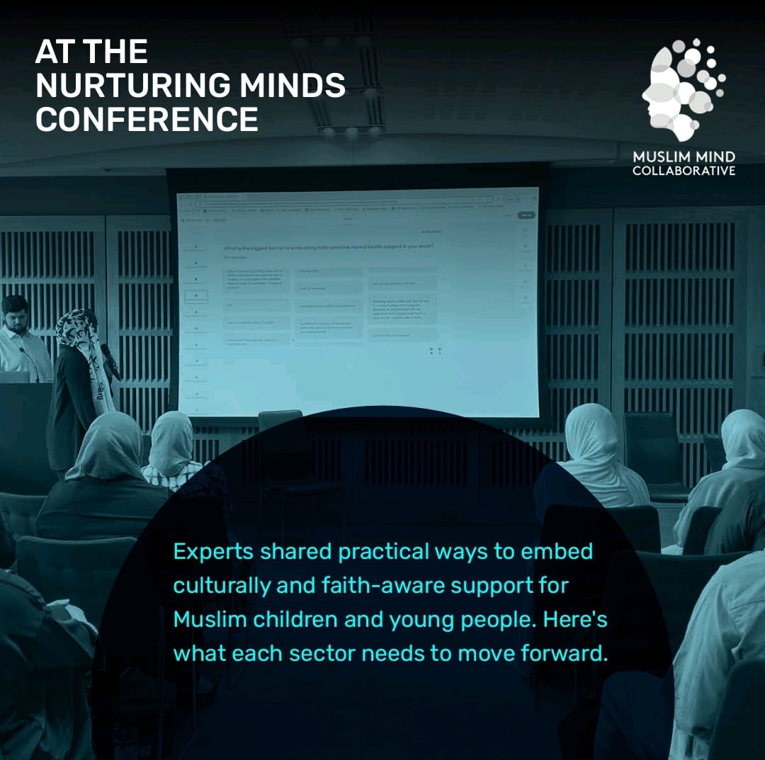 MusResearchersN's tweet image. 📢 New Report Launch!
Caring for Every Child: Faith-sensitive mental health support for Muslim youth 🧠💫
From the Nurturing Minds Conference— produced by @muslimmind_uk w/ MRN &amp;amp; The Reflection Project. 
📖 Read: muslimmindcollaborative.co.uk/wp-content/upl…

🤲🏽Please share widely across all networks!
