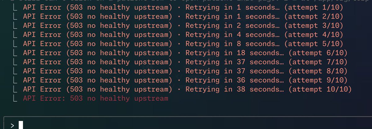 Anthropic, Claude, come back, please. I have so much to tell you! 😭
