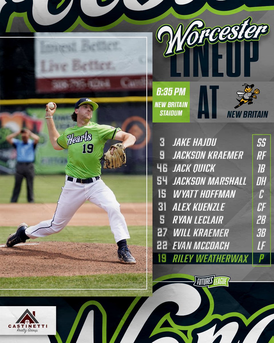 Worcester Bravehearts💚⚾ tweet media