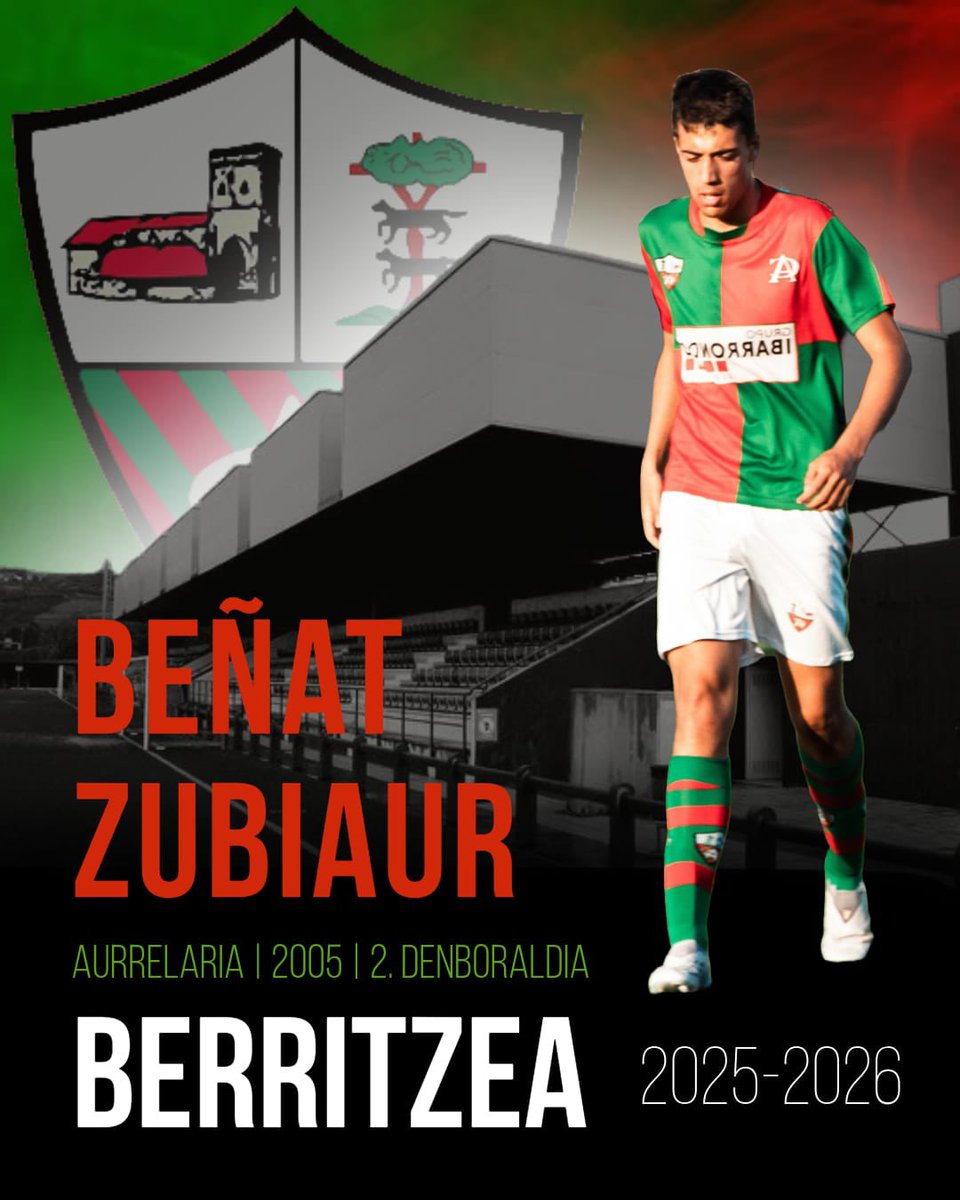 ✍️Bigarren Berikuntza

BEÑAT ZUBIAUR

Beñatek beste urte betez berritu dau!! 🎉

Aurten berriro be, zihur gaude bere goletaz gozatzen jarraituko dogula Arteagan! ⚽ 

🔝Eta nola ez bere komentarioetaz ere!! 💪💪

#AupaApurtuarte