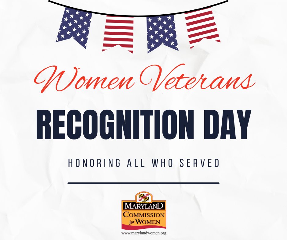 mdc4w's tweet image. Join us in celebrating Women Veterans Recognition Day! On June 12, 1948 the Women’s Armed Services Integration Act was signed, granting women a permanent place and an opportunity for a career in the nation’s military. We honor the Maryland women who have served!