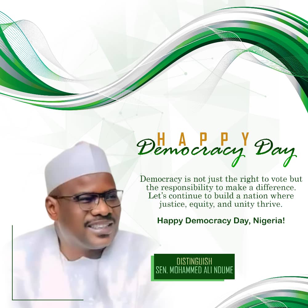Zamu ci gaba da bayyana gaskiya cikin ladabi da mutunci, domin ci gaban kasa. Talakawa na fuskantar kalubale da wahalhalu, kuma suna bukatar kulawa da goyon baya.    

Happy International Day of Democracy.
#DemocracyDay #SouthernBorno #TruthWithHonor #NigeriaFirst #BornoForward