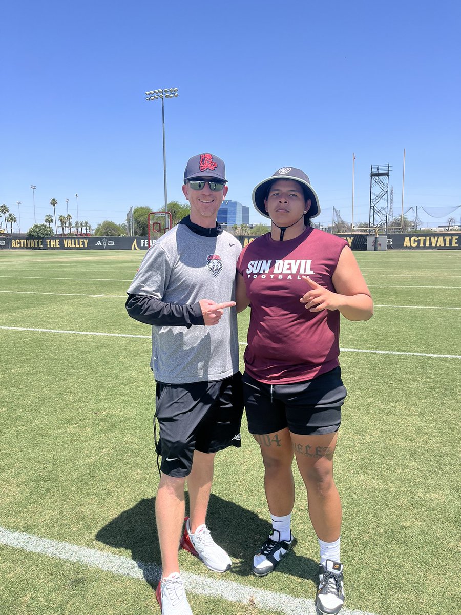 Cristian Moncayo (@cristianmon57) on Twitter photo I had an amazing time at <a href="/ASUFootball/">Sun Devil Football</a> specialist camp today!!! <a href="/RagleCharlie/">Charlie Ragle</a> thank you for having me today and <a href="/CoachDaPrato/">𝑪𝒐𝒂𝒄𝒉 𝑫𝒂𝒏𝒊𝒆𝒍 𝑫𝒂 𝑷𝒓𝒂𝒕𝒐 🐺</a> thank you for coming out. <a href="/SJDCFootball/">Delta JC Football</a> <a href="/goldenlegST/">Coach John Adams</a> <a href="/CoachHyman/">Always Compete</a> I had an amazing time at <a href="/ASUFootball/">Sun Devil Football</a> specialist camp today!!! <a href="/RagleCharlie/">Charlie Ragle</a> thank you for having me today and <a href="/CoachDaPrato/">𝑪𝒐𝒂𝒄𝒉 𝑫𝒂𝒏𝒊𝒆𝒍 𝑫𝒂 𝑷𝒓𝒂𝒕𝒐 🐺</a> thank you for coming out. <a href="/SJDCFootball/">Delta JC Football</a> <a href="/goldenlegST/">Coach John Adams</a> <a href="/CoachHyman/">Always Compete</a>