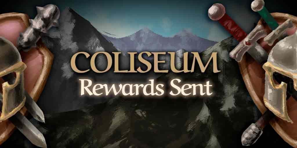 ⚔️The rewards for Round 2 of Coliseum 19 have been delivered. The Coliseum is now open for training, prepare your deck and get ready for the final round starting June 16.