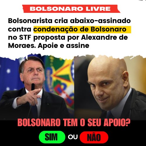 🚨Assine antes que o STF retire do AR!👇
beacons.ai/Abaixo_Assinad…

Dê um RT para nos ajudar!👍