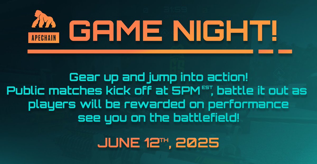 ⏰Game Night starts in 1 hour!

Join us at 5PM EST in the <a href="/apecoin/">ApeCoin</a> Discord for an action-packed session in the Alternates Playtest! 🎮

Rewards based on in-game performance:
🔹6 Alternates Weapon Skins
🔹3 <a href="/Degenft_io/">DEGEN NFT</a> NFTs
🔹2 <a href="/NekitoNFT/">NEKITO 😼</a> NFTs

Don’t miss it 🔥