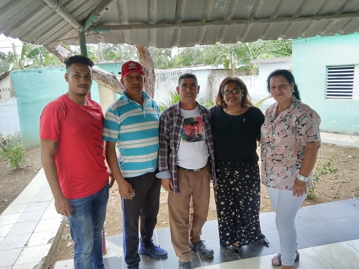 Unidad de acción en las Organizaciones de Urbano Noris, eso fue lo que apreciamos en el municipio.
#CDRCuba #Cuba 
#DonarSangreSalvaVidas