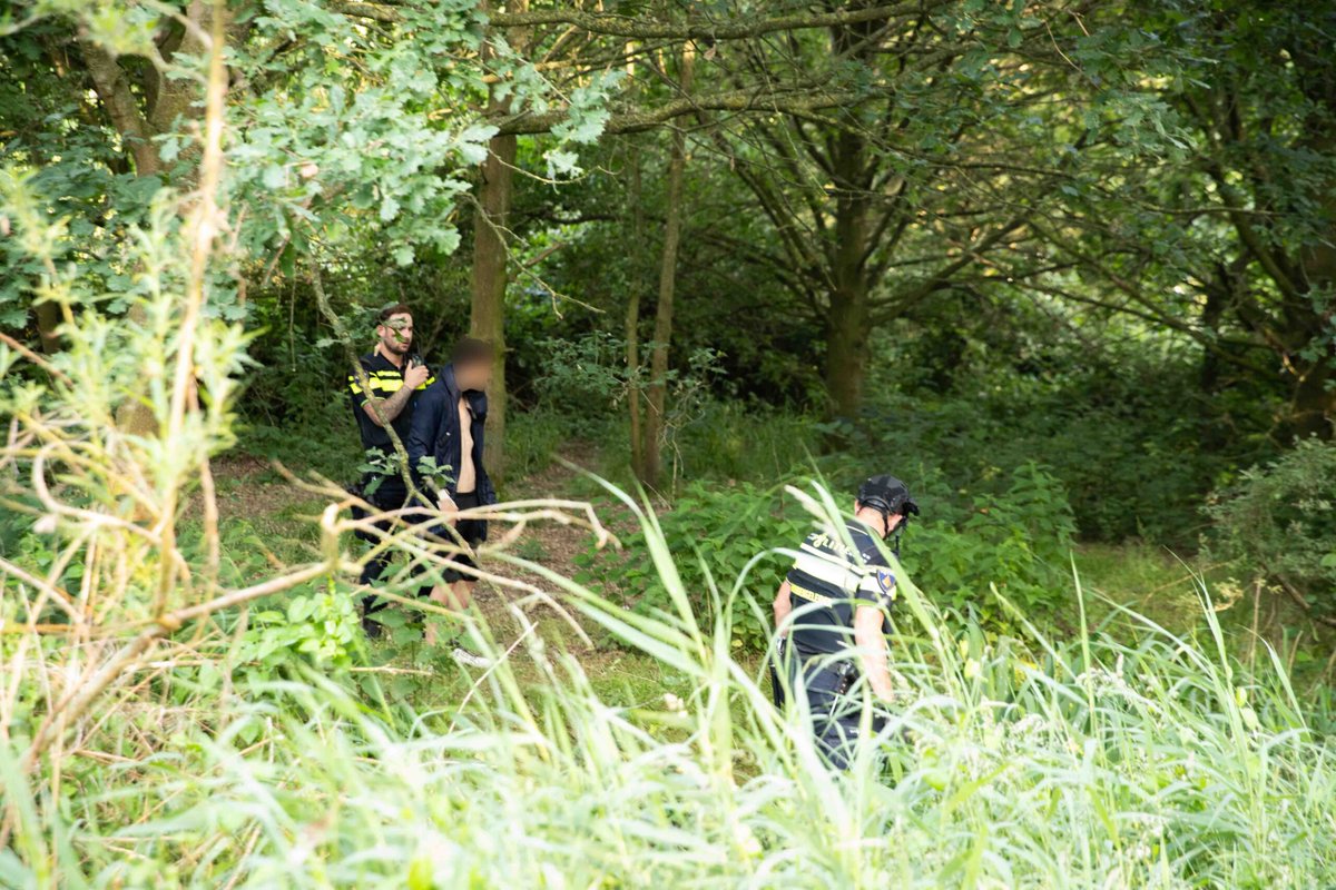 Politie haalt verdachte uit water na achtervolging