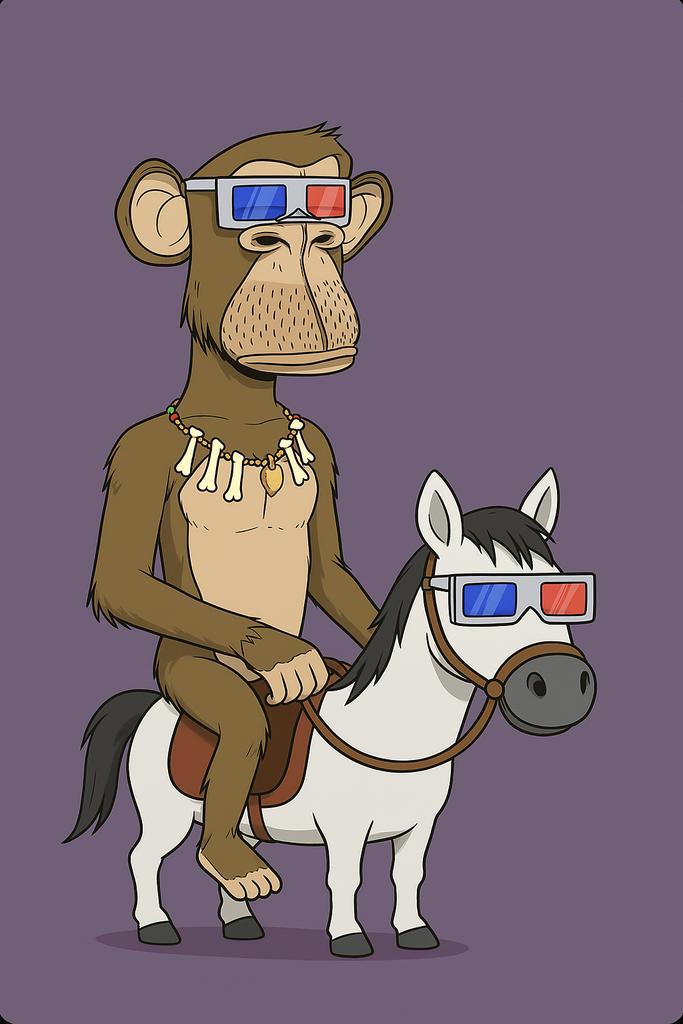 <a href="/BoredApeYC/">Bored Ape Yacht Club 🍌</a> Saddled up 🫡