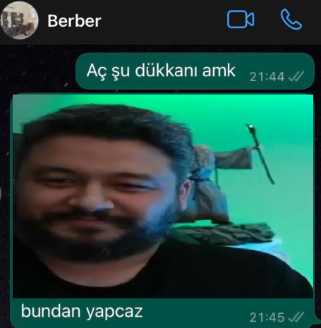 her olayı bir şekilde çözüyor daha büyüğü yok.