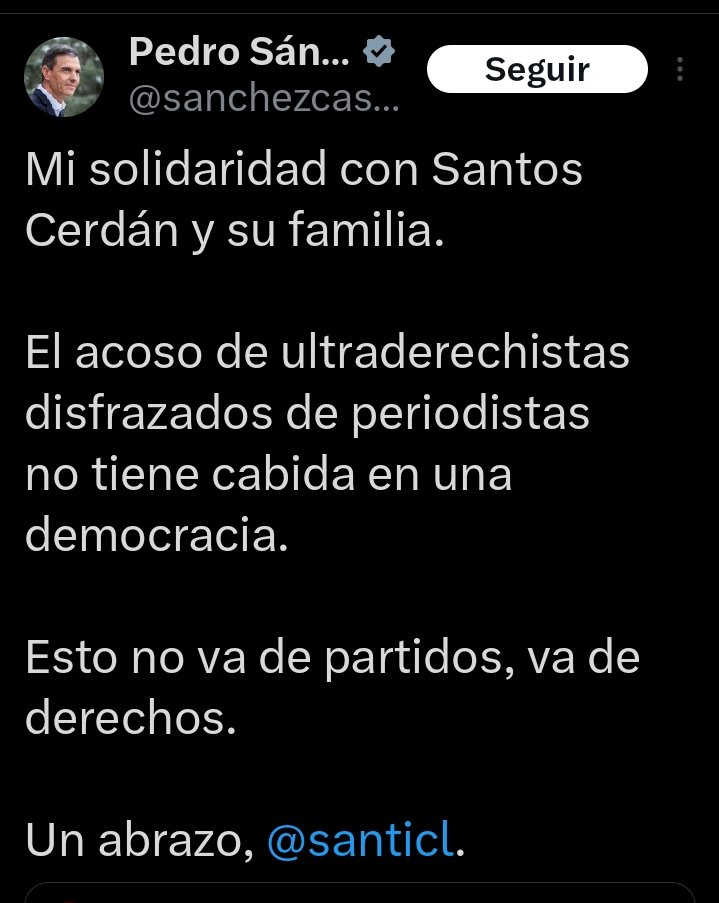 gessamy's tweet photo. Mi más sentido pésame a tutta la famiglia en estos momentos tan duros y difíciles.

Nos vemos en el 'bunker'

Un abrazo /💔 https://t.co/Dz4JUztaKm