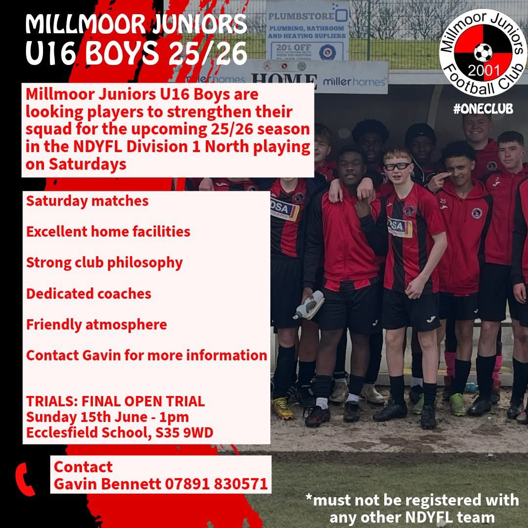 Millmoor Juniors Football Club (@official_mjfc) on Twitter photo 