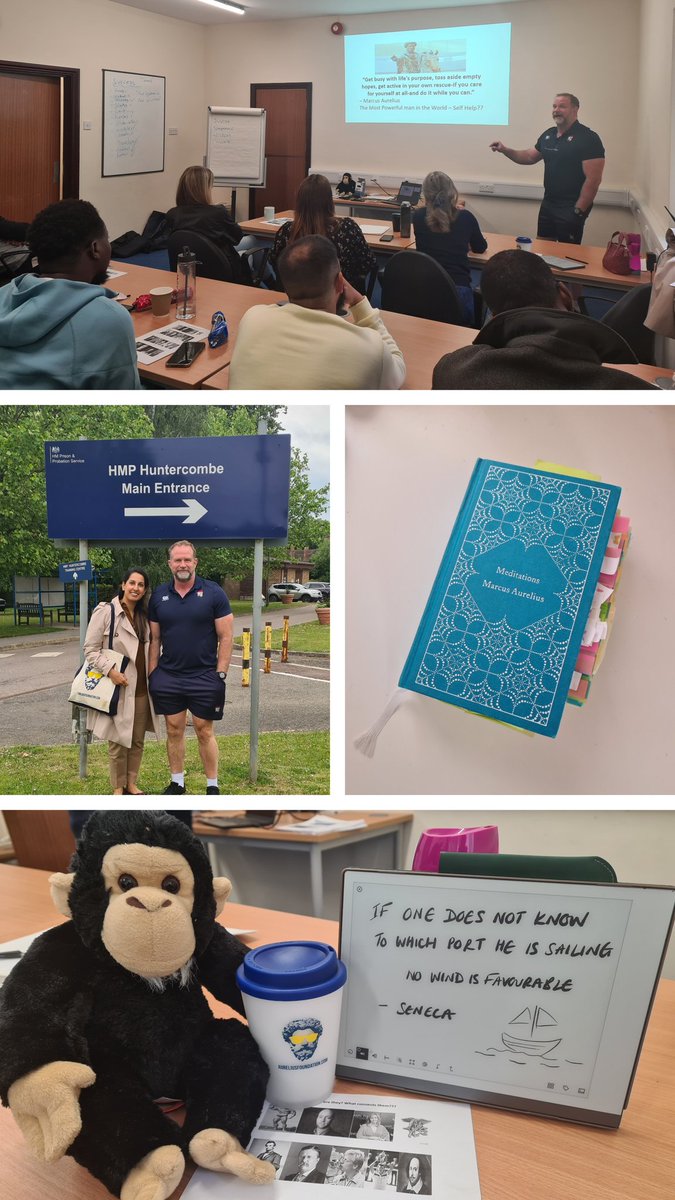 Over 1000 inmates have completed our Stoicism &amp; Self-Mastery course.

Andy Small, The Prison Stoic, led today’s training session with prison guards, joined by Sukhraj Gill and former Grand Slam tennis champion Pat Cash. 

This work matters. And we are only just beginning.