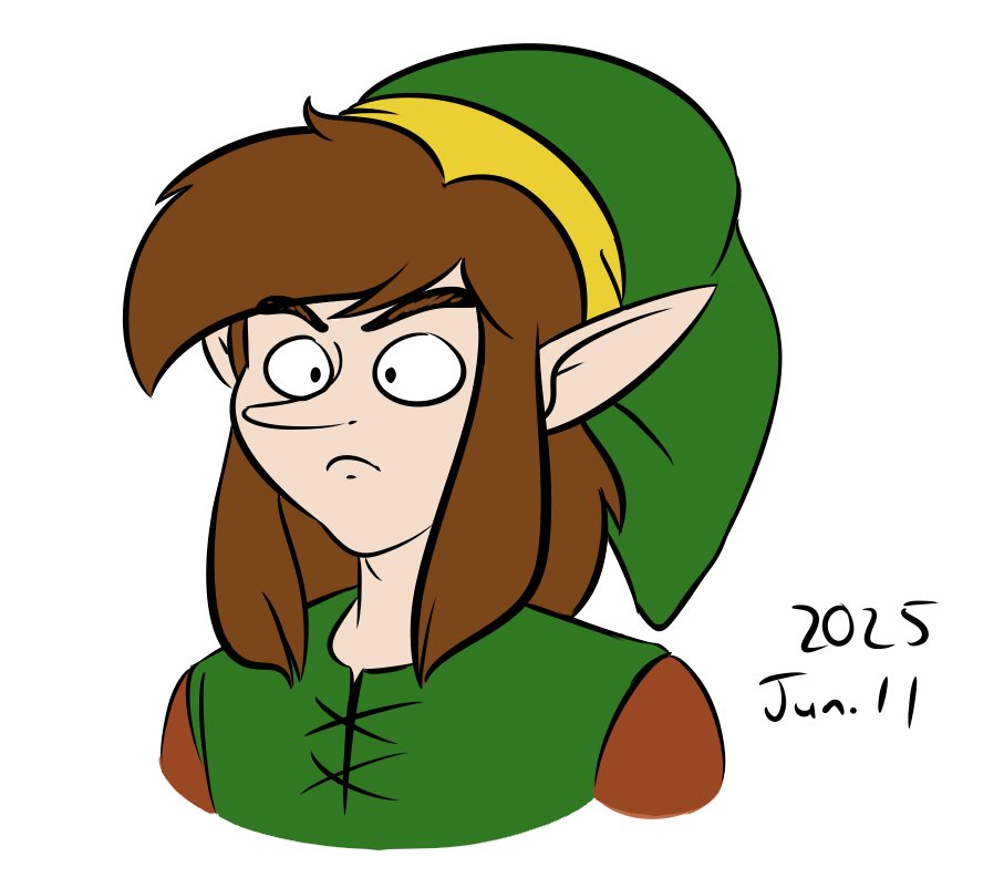 EvilAppleWho's tweet photo. finally got around to drawing link again
hopefully, a taste of things to come, starting with a depiction i've always liked (leaning more towards the older "adventure of link" design)
his hat is deceptively tricky to get right
#legendofzelda #loz #nes #adventureoflink https://t.co/qoTwBSxenQ