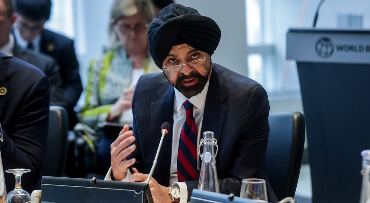 🌍⚛️ World Bank lifts nuclear energy ban!
In a major policy shift, the World Bank will now support nuclear power projects to help meet the energy needs of developing countries.

📝 President Ajay Banga: “We will begin to re-enter the nuclear energy space”
🤝 In partnership with