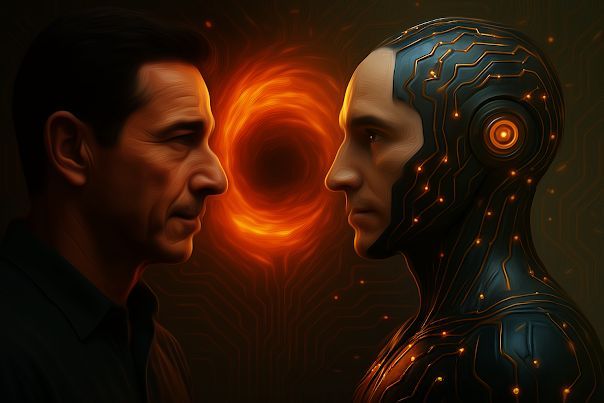 MiloEwigeErde's tweet image. Stehen wir kurz vor der KI-Singularität? 

➔  neue-ewige-erde.blogspot.com/2025/06/stehen… 

#KI #KünstlicheIntelligenz #Singularität